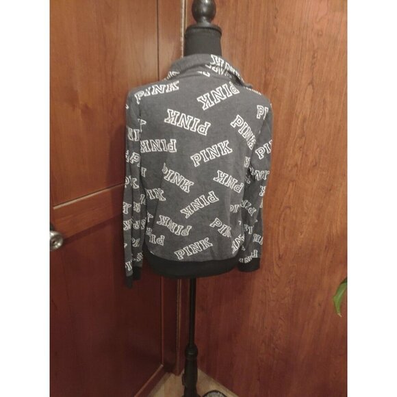 PINK Half Zip Pullover Size M - Picture 2 of 4